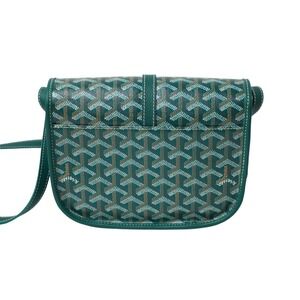 Goyard shoulder bag green Belvedere